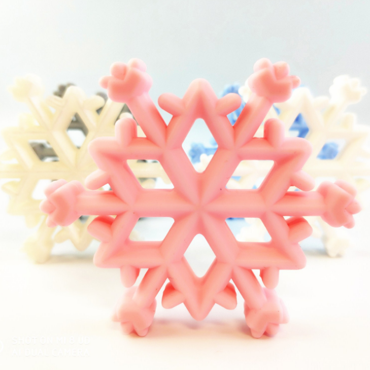 Silicone Baby Teethers Set for Easy Little-Hand Grip