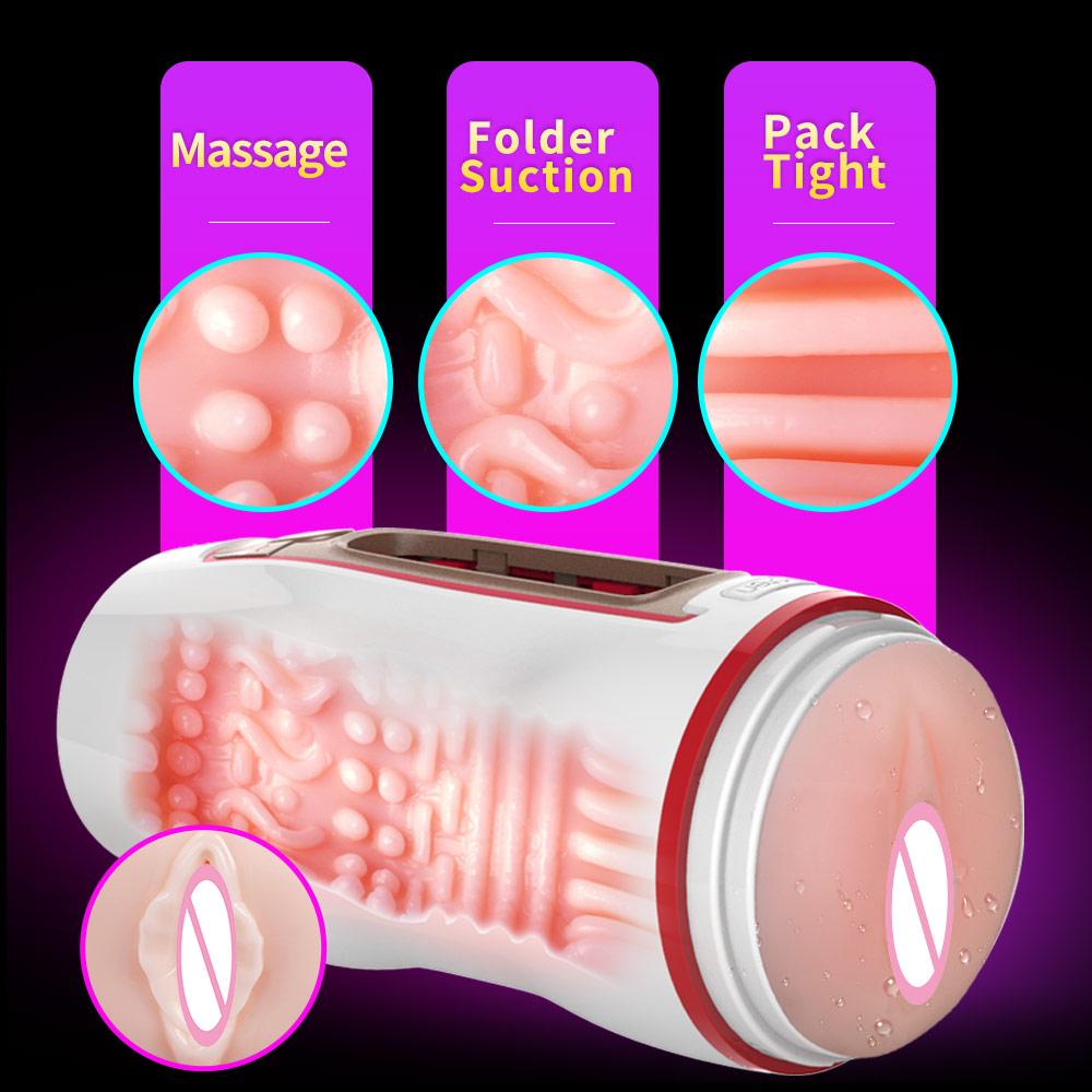 Electric Male Masturbator with Multi-Speed Stimulation
