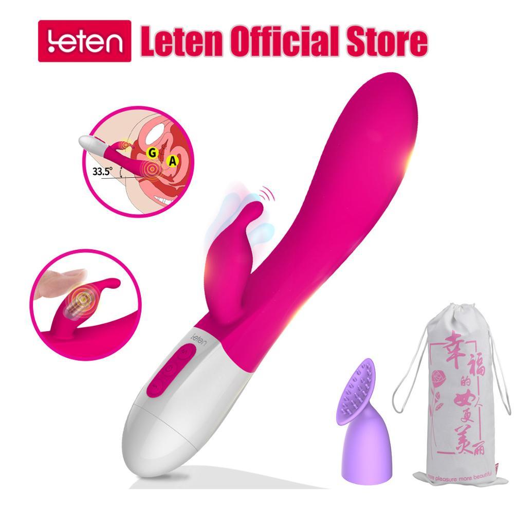Rabbit Vibrator With 12 Modes For Dual Stimulation
