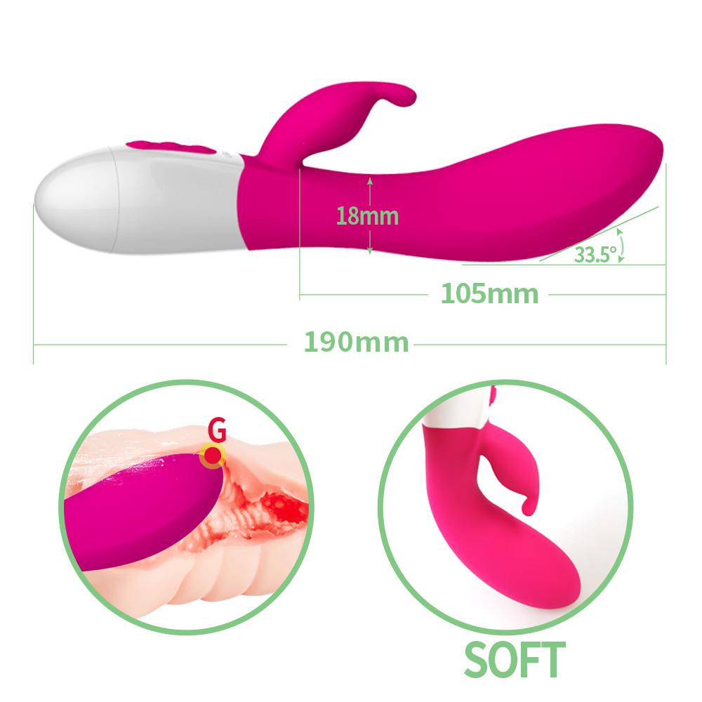 Rabbit Vibrator With 12 Modes For Dual Stimulation