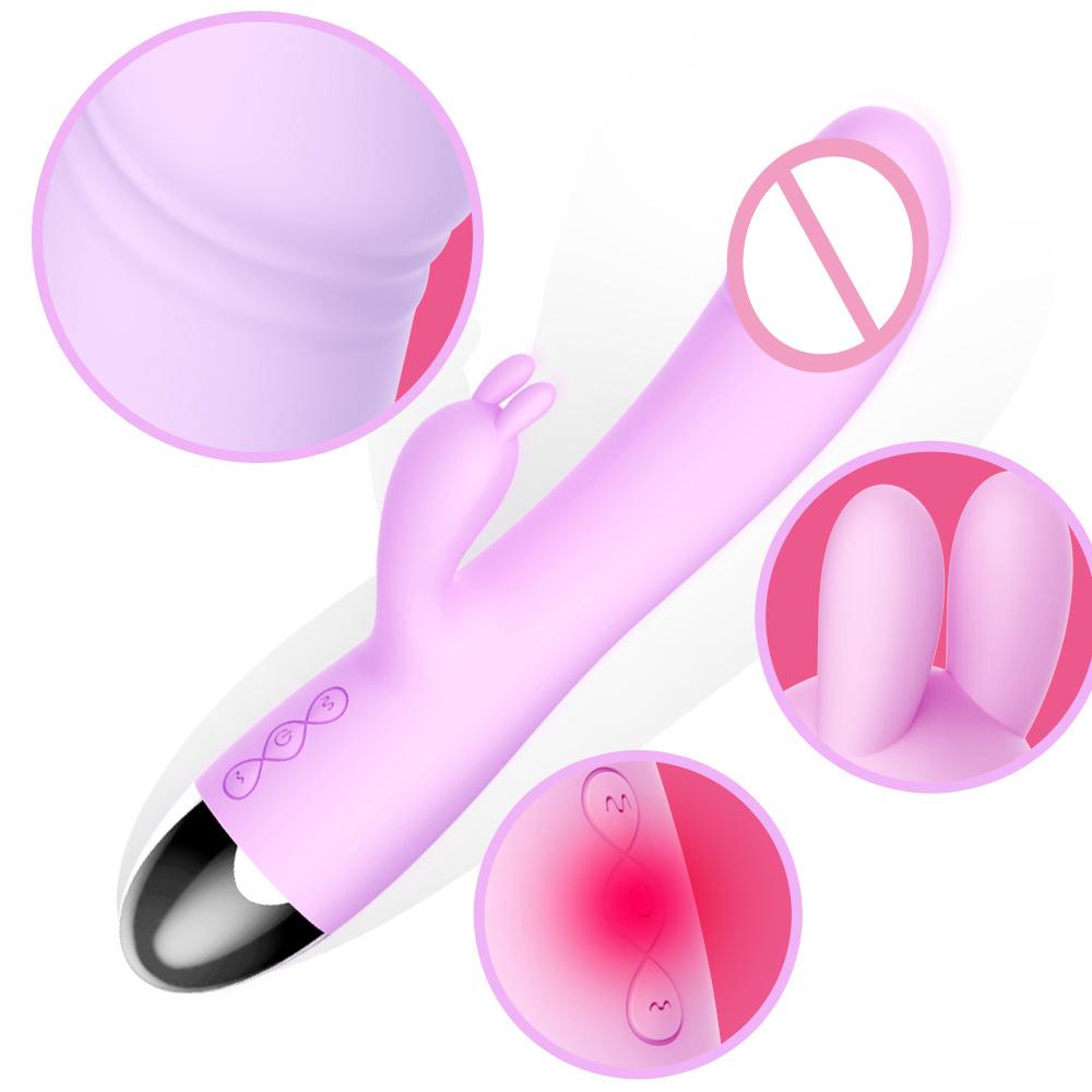 Rabbit Vibrator With Customizable Dual Stimulation