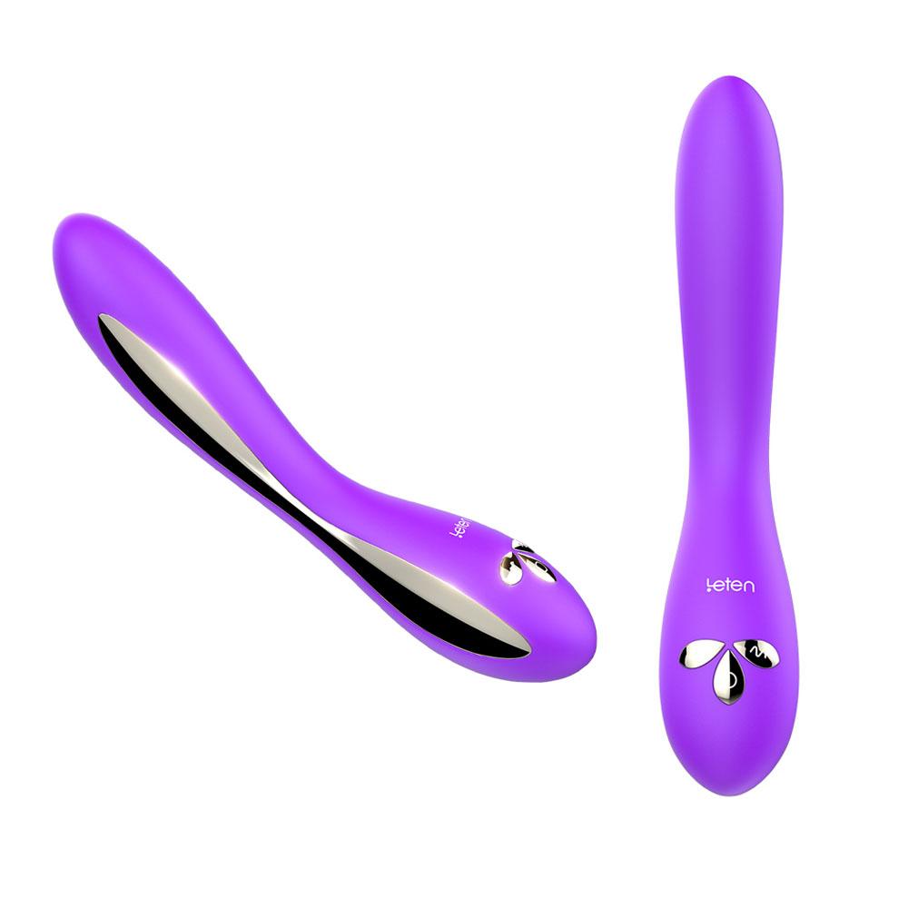 Waterproof Rechargeable Vibrator for Women, Purple