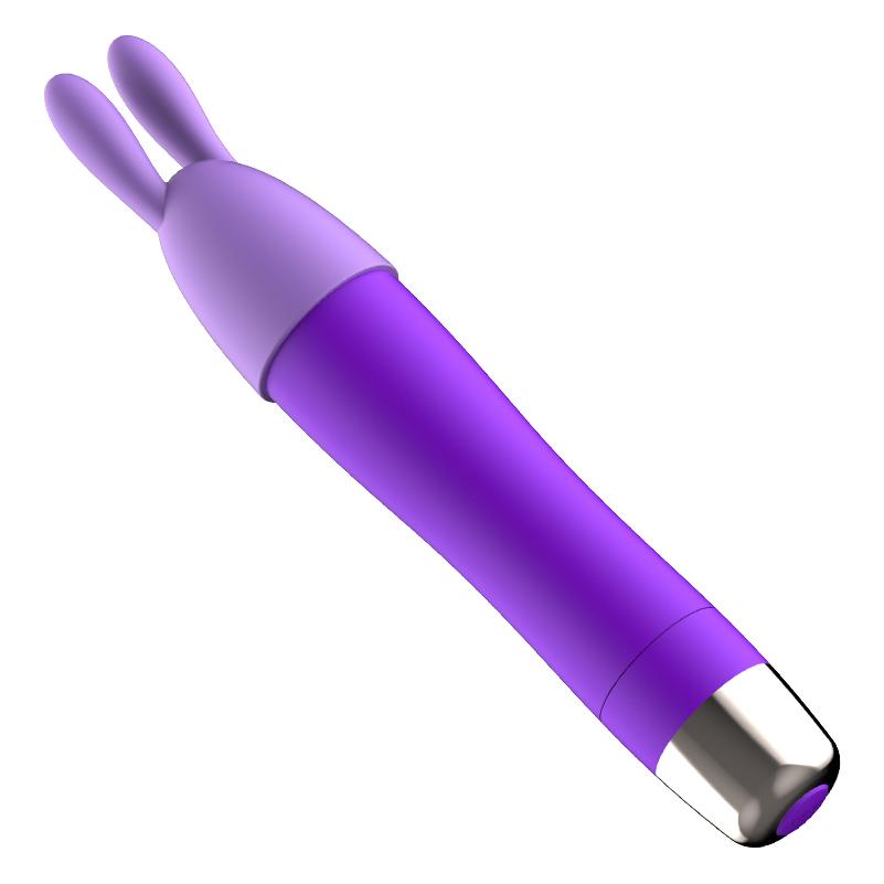 Silicone Vibrator Cock Ring with Interchangeable Heads
