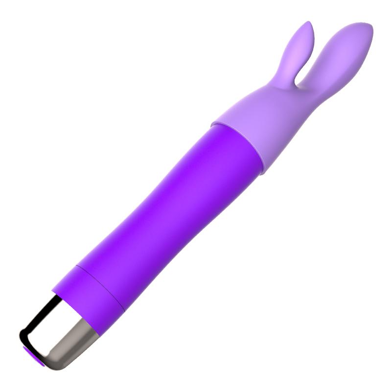 Silicone Vibrator Cock Ring with Interchangeable Heads