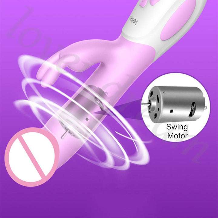 Dual-Motor Rabbit Vibrator for Targeted Stimulation