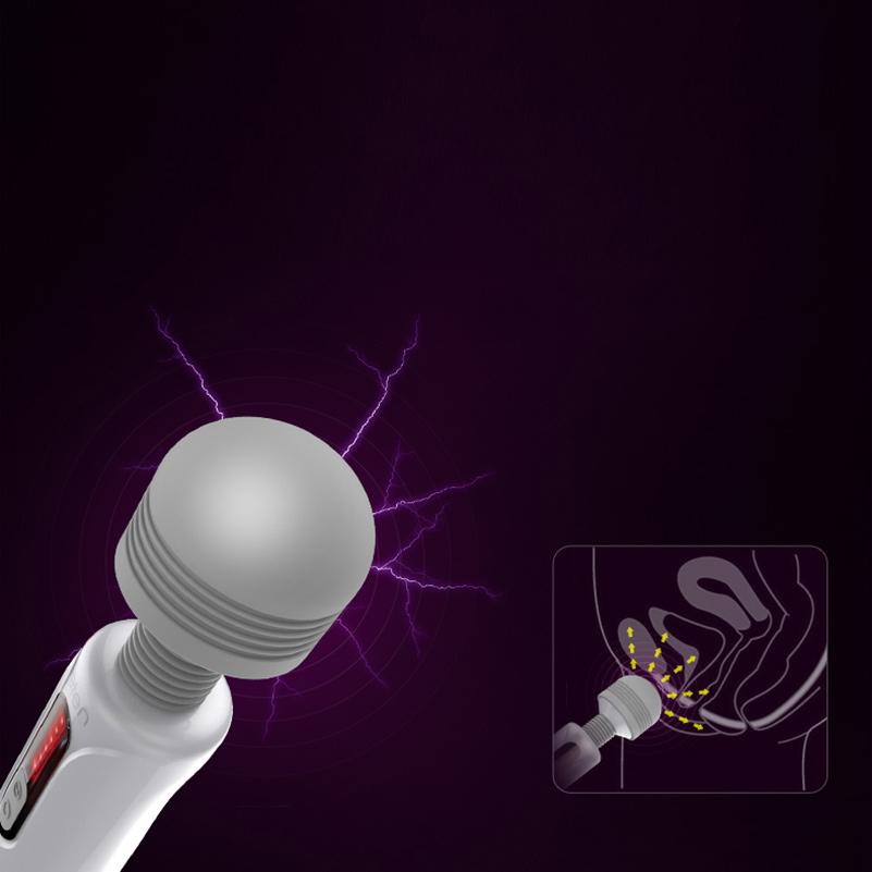 Waterproof Cordless Vibrator for Adjustable Pleasure