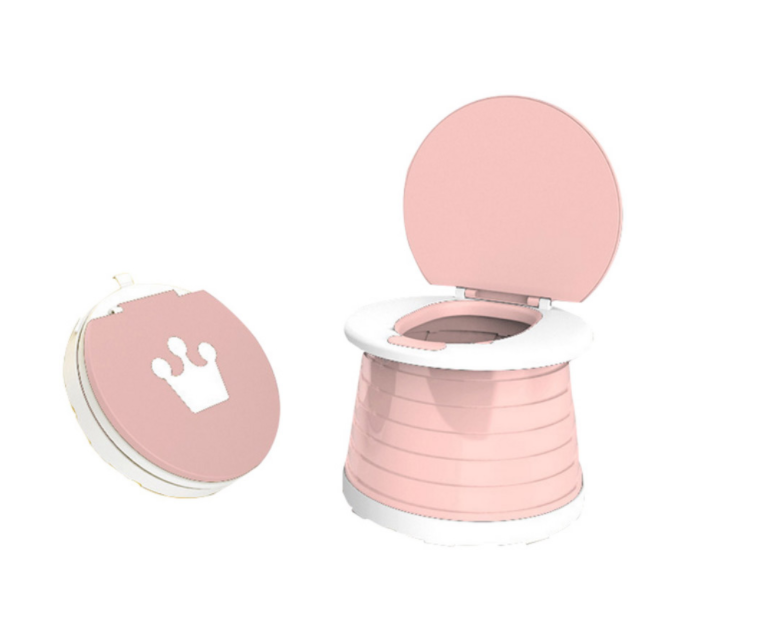 Folding Travel Potty Seat for Kids | One-Second Storage