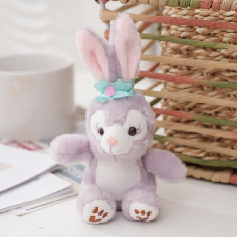 Pastel Plush Doll Gift for Cozy Valentine's Displays