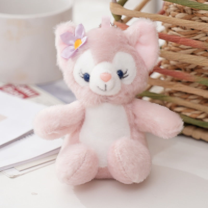 Pastel Plush Doll Gift for Cozy Valentine's Displays