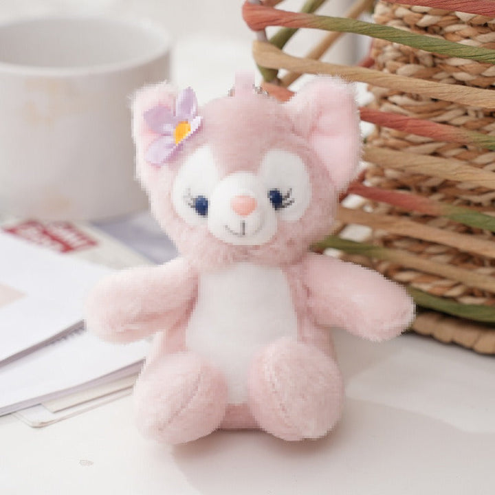 Pastel Plush Doll Gift for Cozy Valentine's Displays