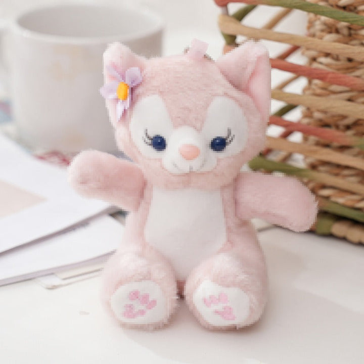 Pastel Plush Doll Gift for Cozy Valentine's Displays