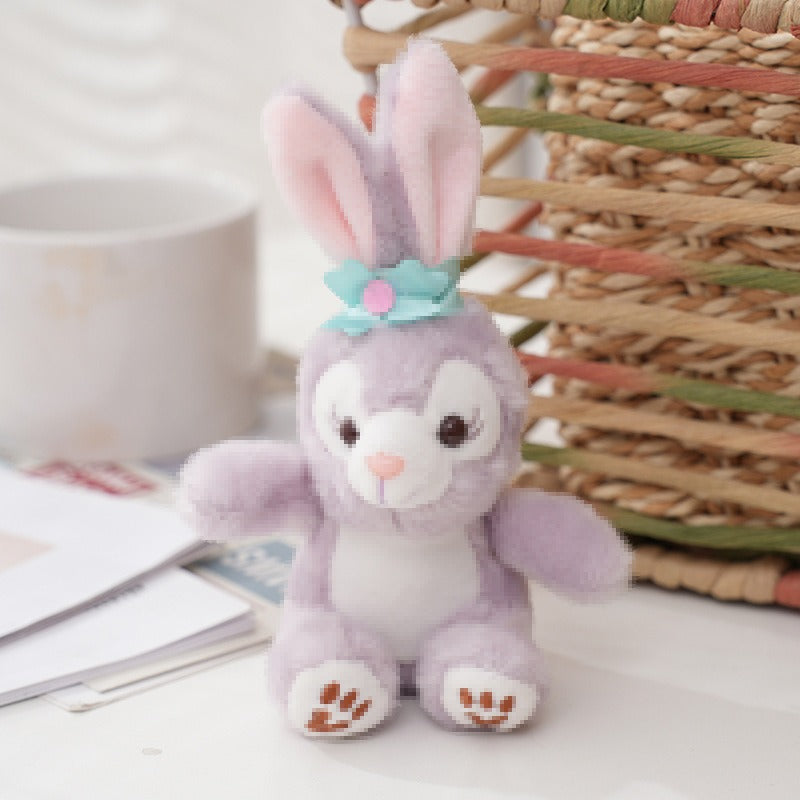 Pastel Plush Doll Gift for Cozy Valentine's Displays