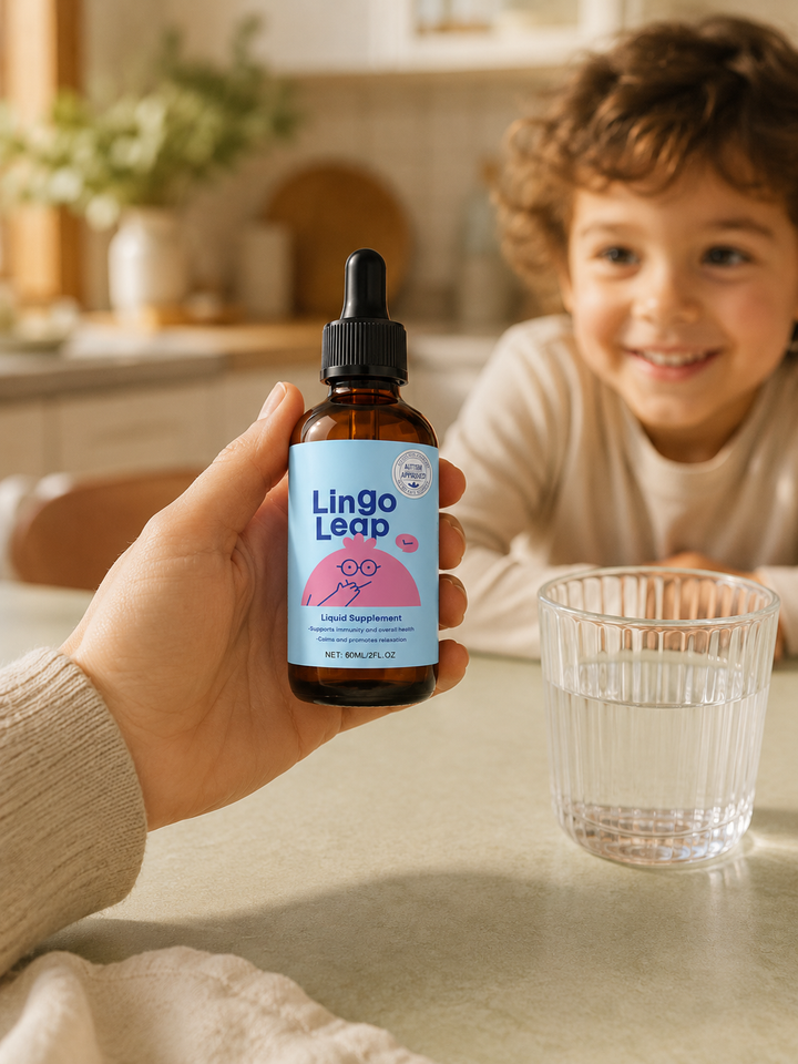 Lingo Leap Zeolite Drops — Kids Immunity & Calm