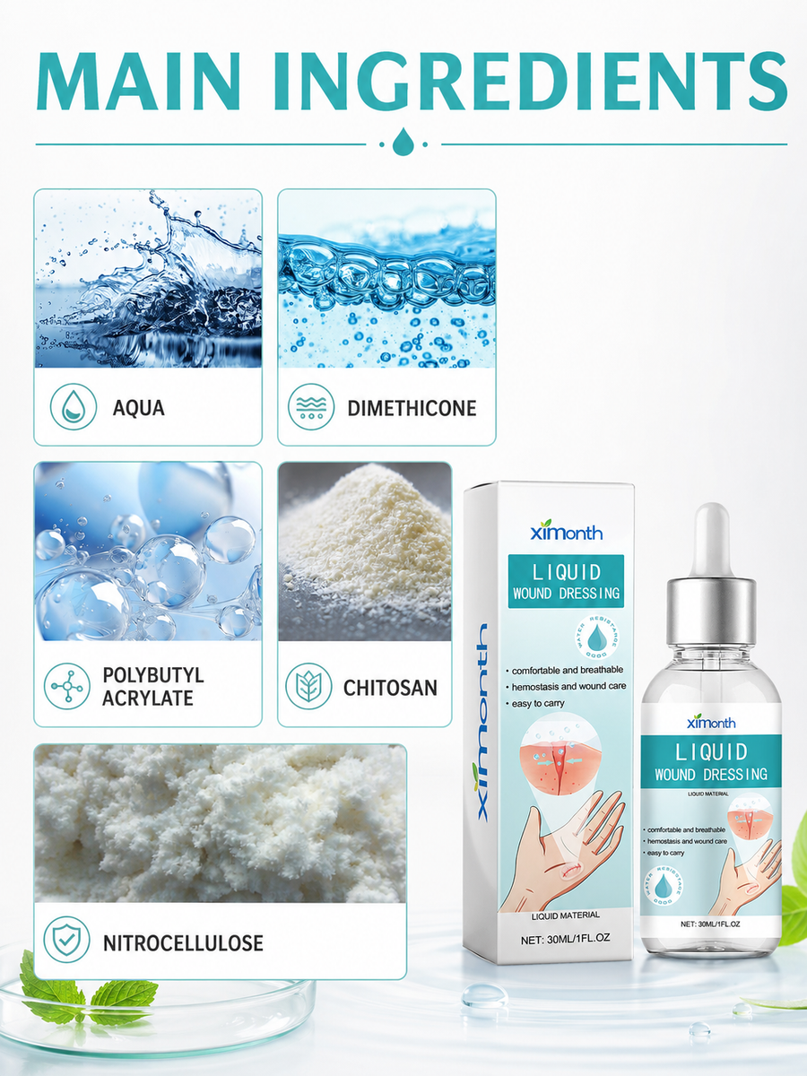 Liquid Bandage Drops – Transparent Protective Film