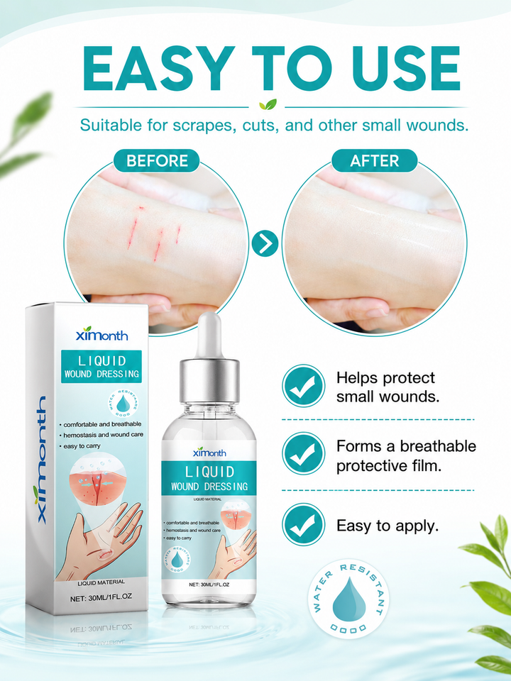Liquid Bandage Drops – Transparent Protective Film