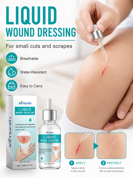 Liquid Bandage Drops – Transparent Protective Film