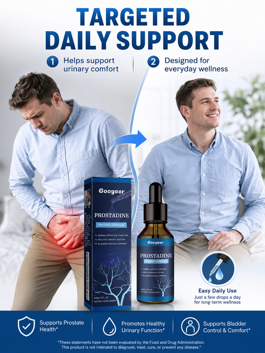 Prostate Support Drops — Reduce Nighttime Urination
