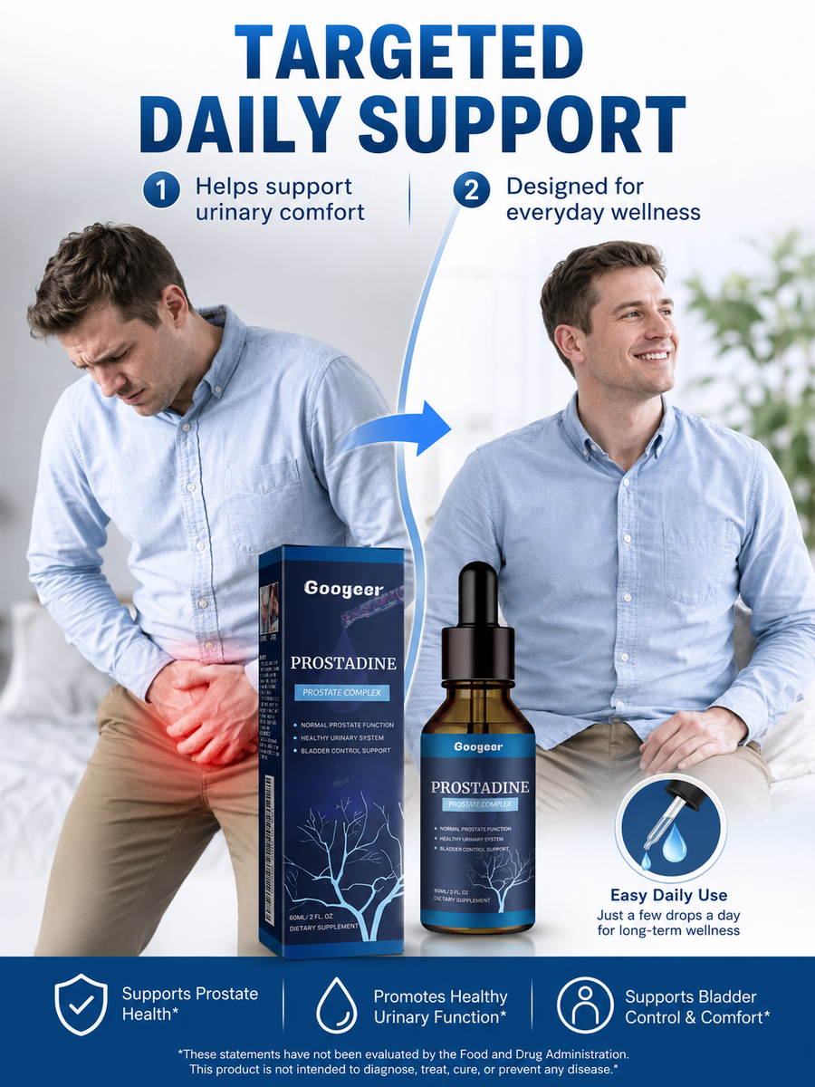 Prostate Support Drops — Reduce Nighttime Urination
