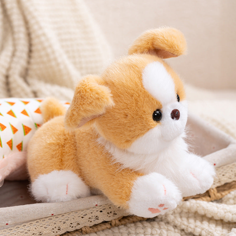 Fox Raccoon Plush Toy for Cozy Cuddles and Woodland Decor