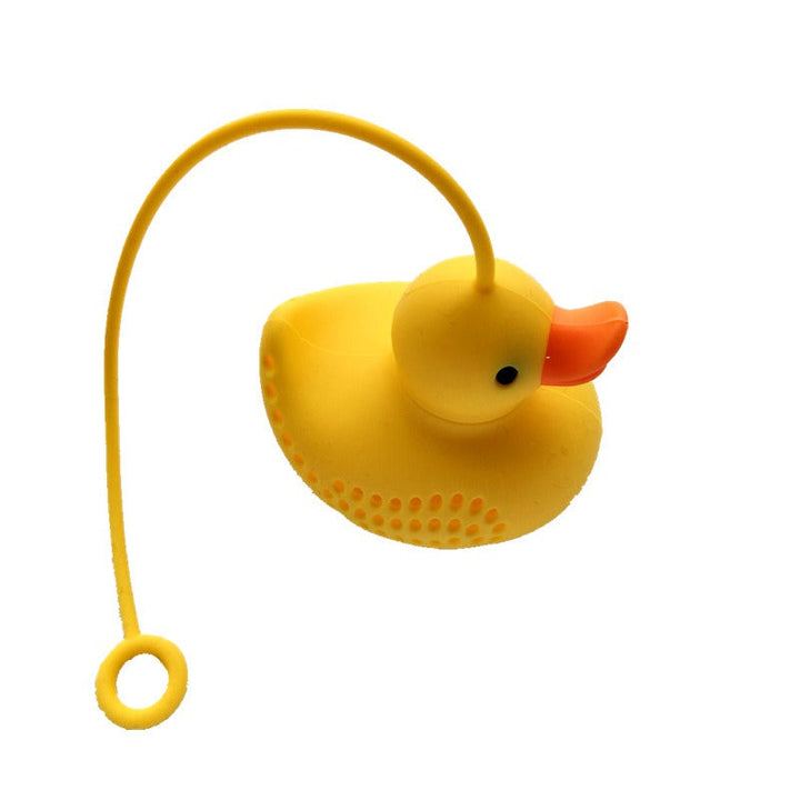 Cute Duck Silicone Tea Infuser That Hangs on Your Cup