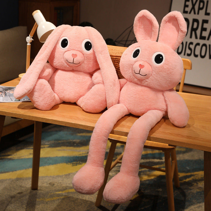 Long-Legged Rabbit Plush Toy for Cozy Cuddles & Decor