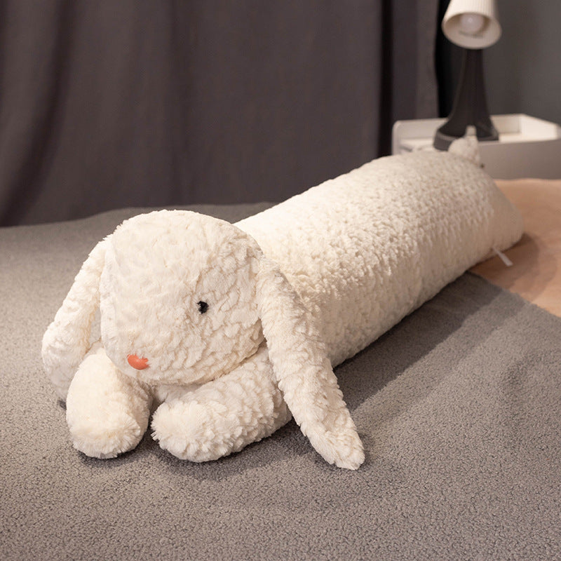 Long Waisted Bear Rabbit Pillow for Full-Body Cuddles