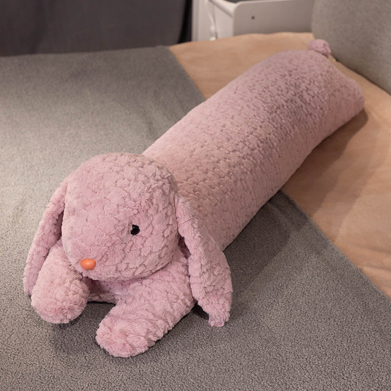 Long Waisted Bear Rabbit Pillow for Full-Body Cuddles