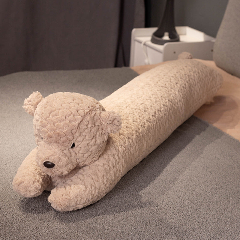 Long Waisted Bear Rabbit Pillow for Full-Body Cuddles