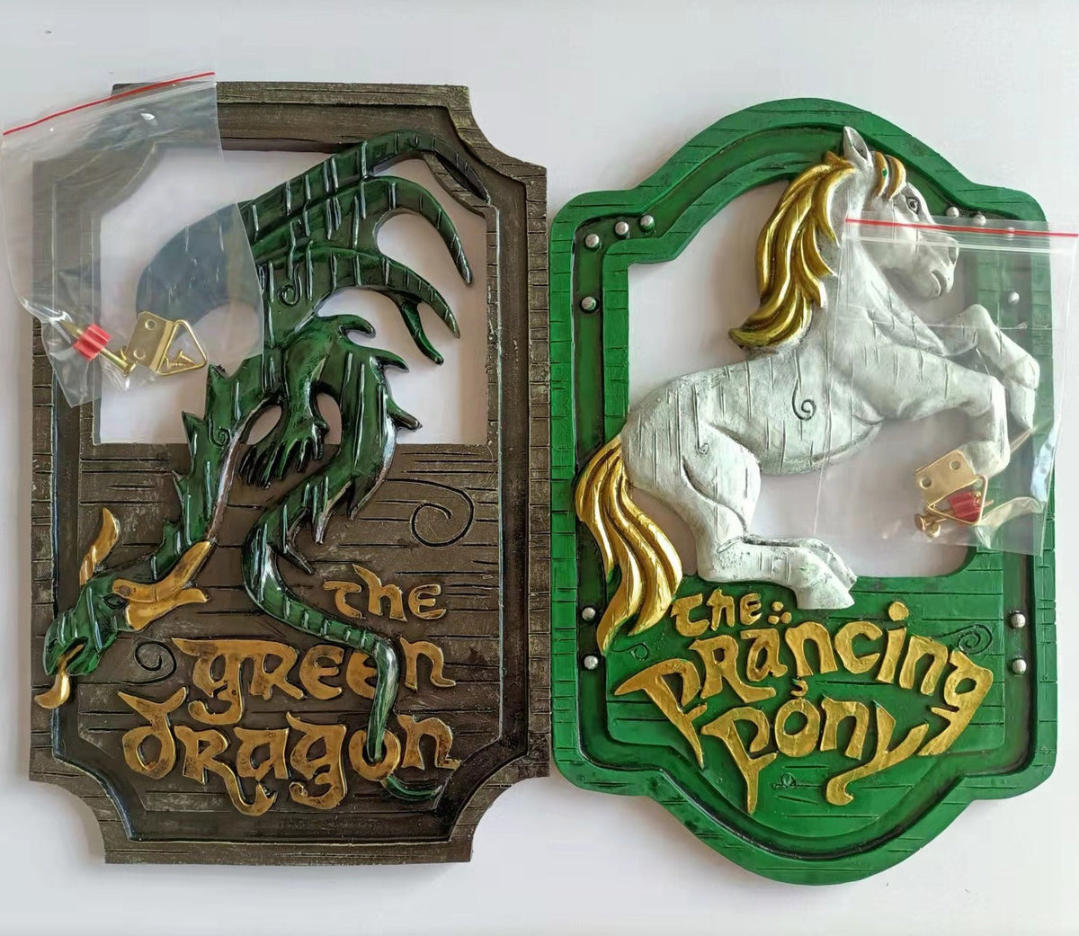 Fantasy Wall Hanging Set With 3D Unicorn Home Decor