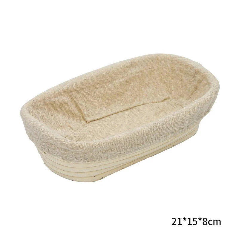 Rattan Bread Proofing Basket for Sourdough Spiral Loaves
