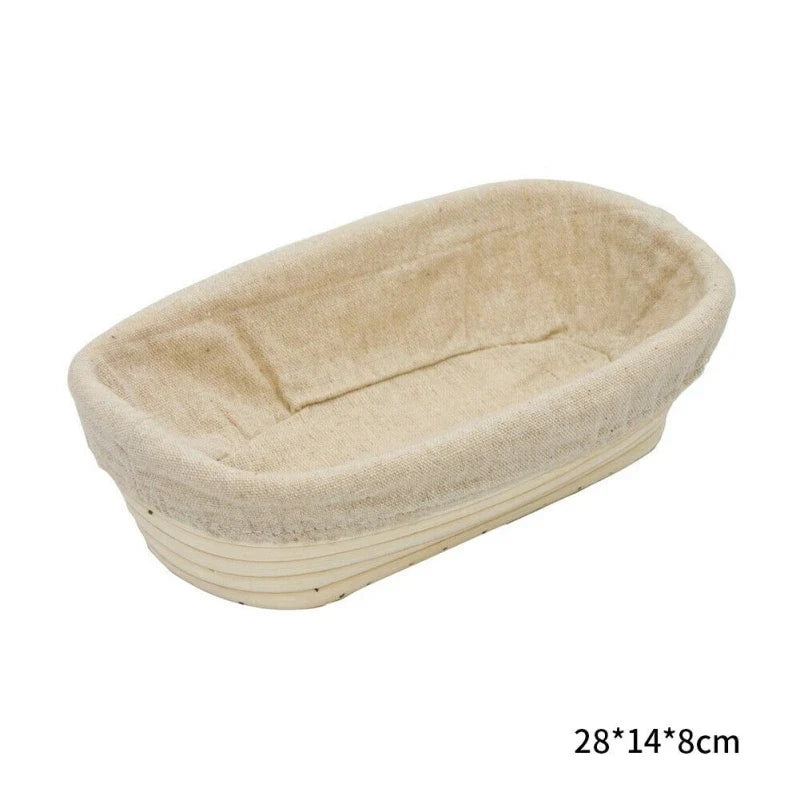 Rattan Bread Proofing Basket for Sourdough Spiral Loaves