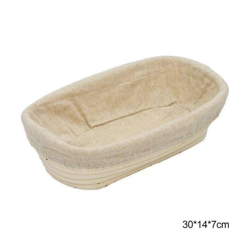 Rattan Bread Proofing Basket for Sourdough Spiral Loaves