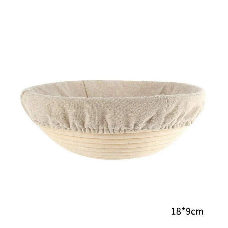 Rattan Bread Proofing Basket for Sourdough Spiral Loaves