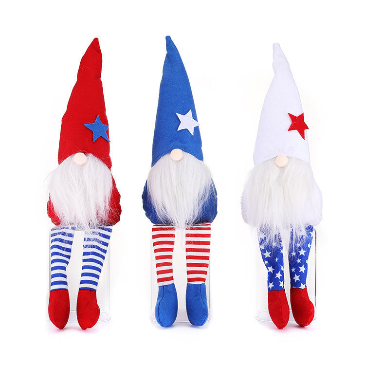 Patriotic Gnome Dolls for Fourth of July Table Decor