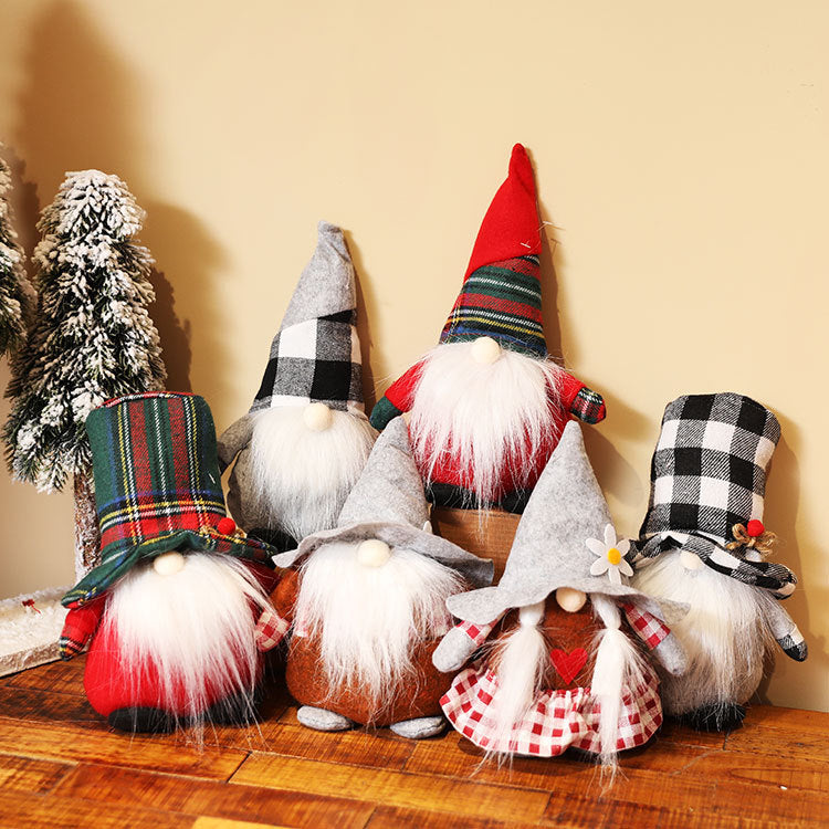 Christmas Gnome Decor for Cozy Holiday Shelf Charm