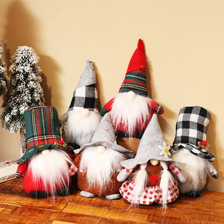 Christmas Gnome Decor for Cozy Holiday Shelf Charm