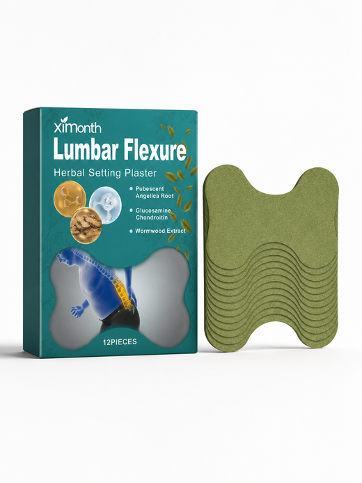 Herbal Lumbar Plaster – Contoured Lower Back Pain Relief
