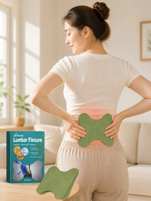 Herbal Lumbar Plaster – Contoured Lower Back Pain Relief
