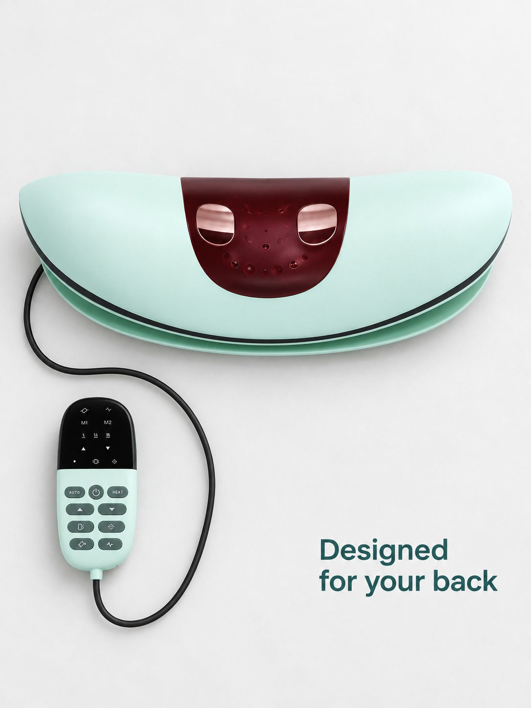 Lumbar Massager with Heat and Stretch for Lower Back