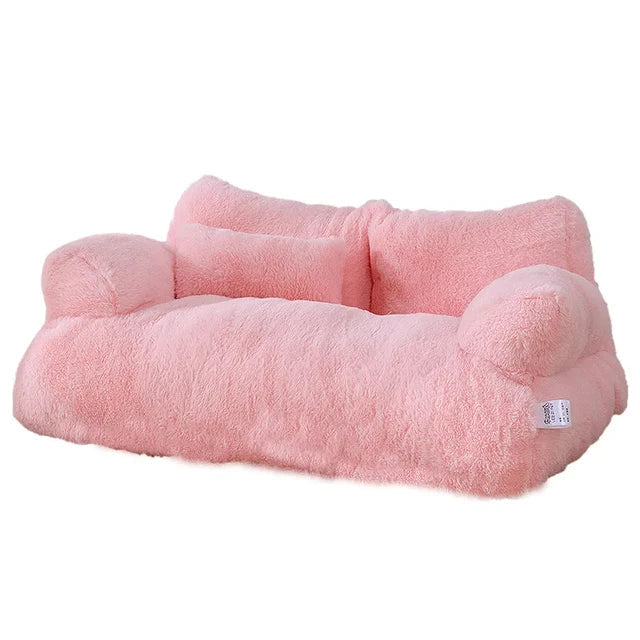 Luxury Cat Bed Sofa for Warm, Cozy Indoor Lounging