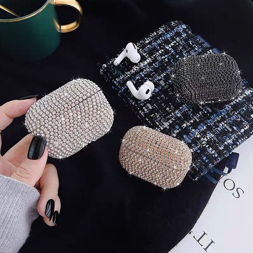 Sparkly Rhinestone AirPods Pro Case with Diamond Shell
