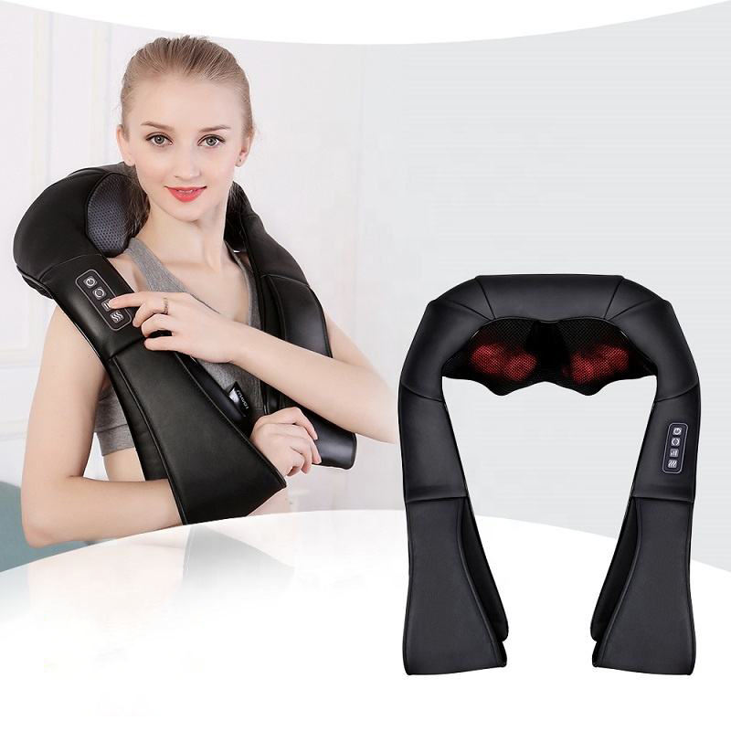 Heated Shiatsu Neck and Shoulder Back Massager Shawl