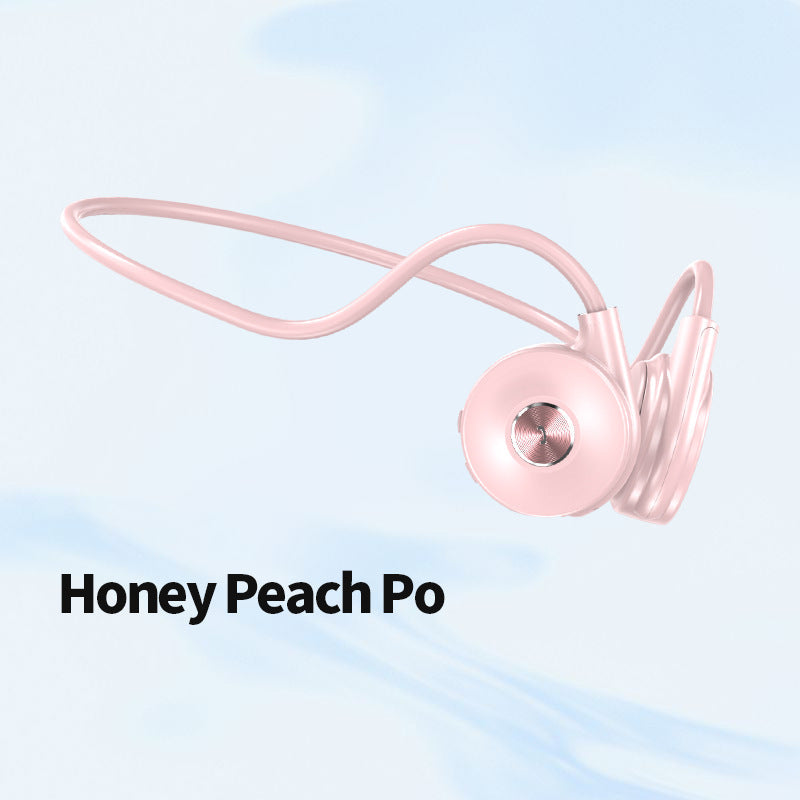 Open-Ear Bone Conduction Headset for Running & Calls