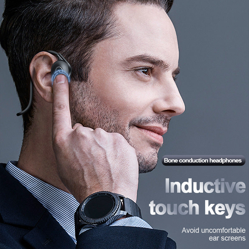 Bone Conduction Sports Headset: Open-Ear, 25g Light