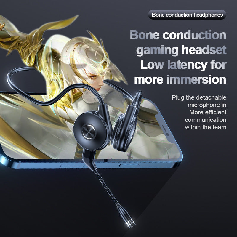 Bone Conduction Sports Headset: Open-Ear, 25g Light