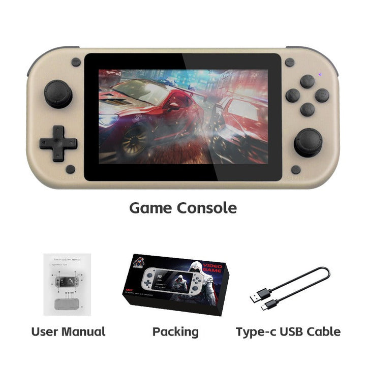 Retro Handheld Game Console: 20+ Emulators, 4.3-inch IPS