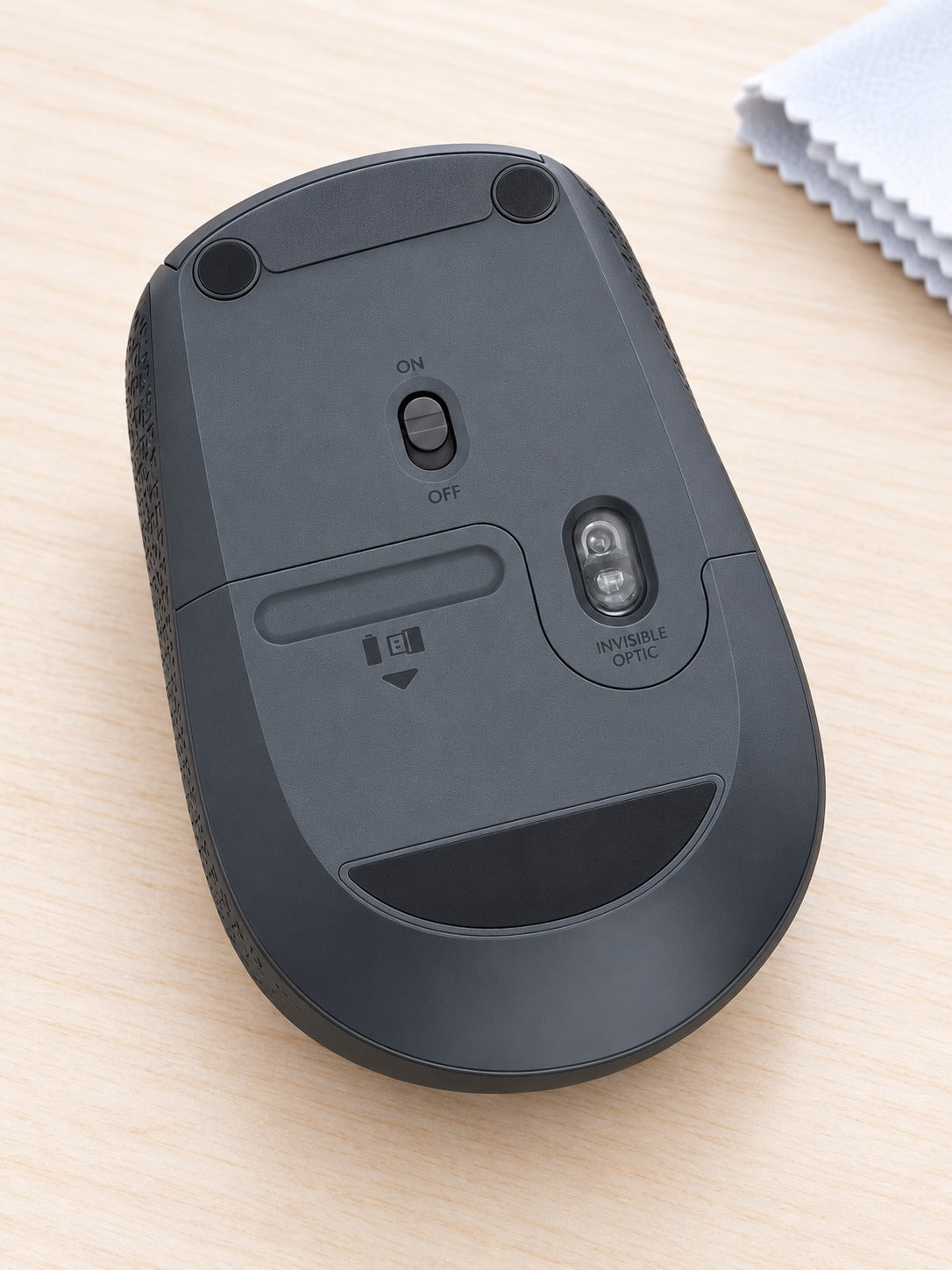 Compact Wireless Office Mouse for Laptop and Desk Work