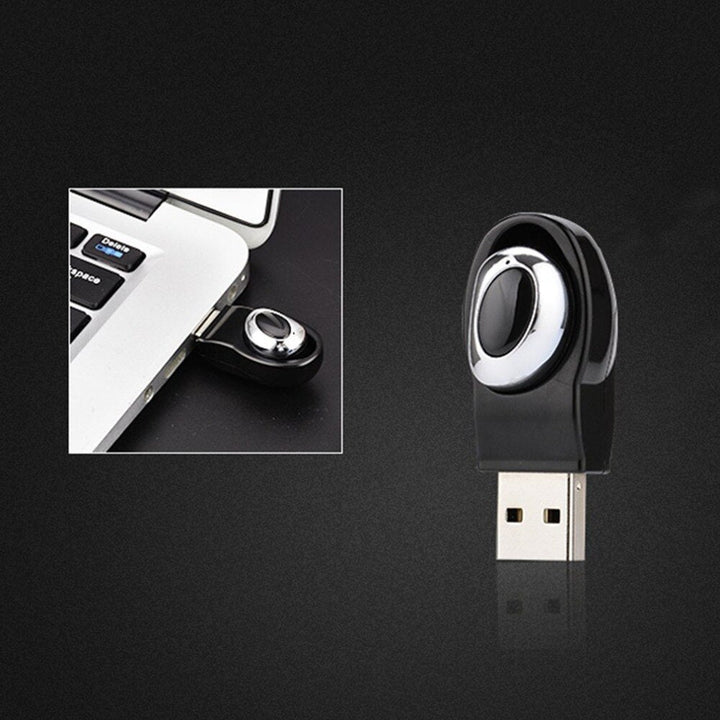 Hidden Bluetooth Earpiece in USB Plug for Discreet Calls