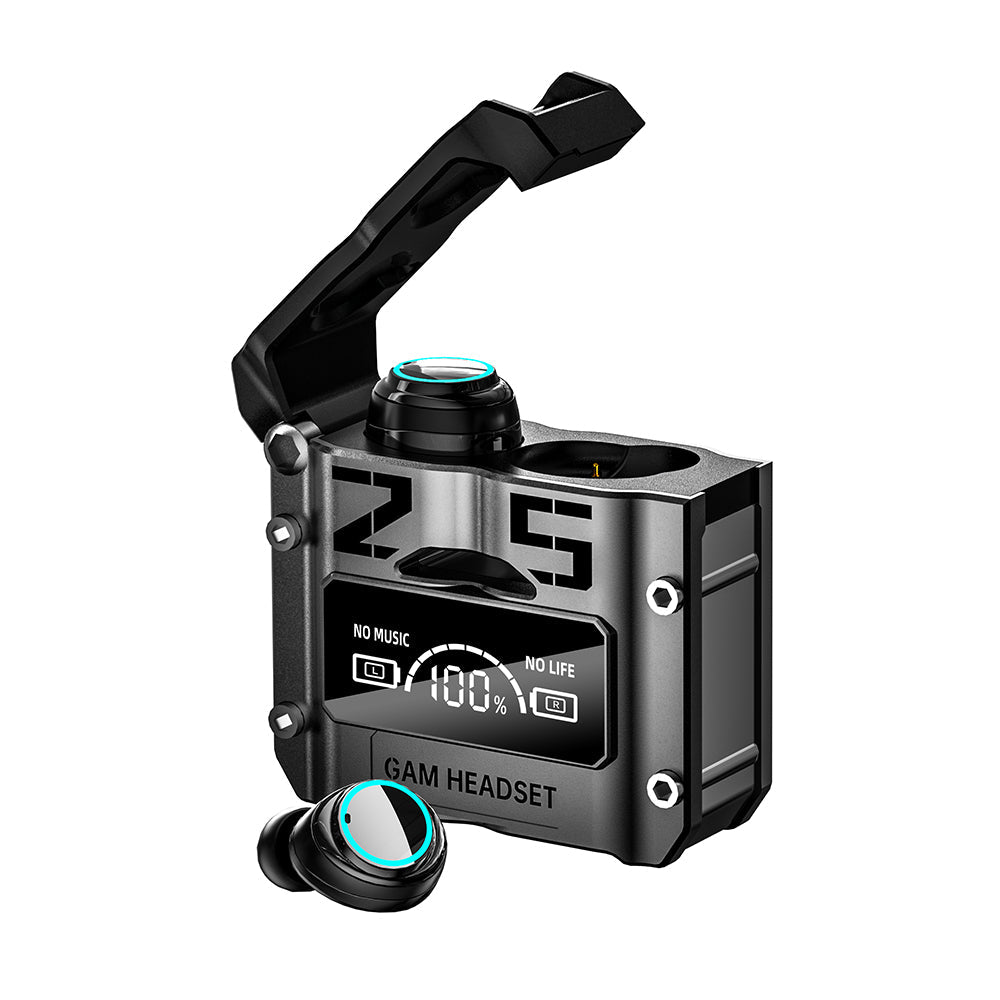 Gaming Wireless Earbuds with LCD Battery Display Case