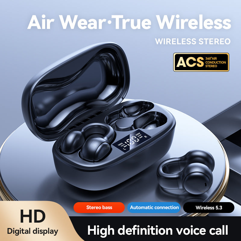 Open-Ear Wireless Earphones for Running, 360° Sound